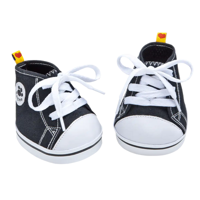 Schwarze High-Tops
