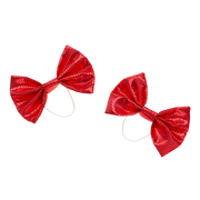 2 pk rote Schleifen