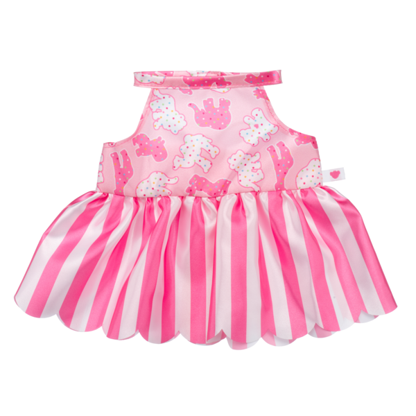 Frosted Animal Cookie Halter Kleid