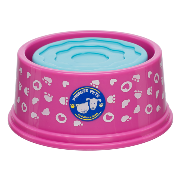 Promise Pets skål med pink print
