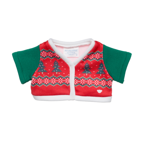 Weihnachtsstrickjacke