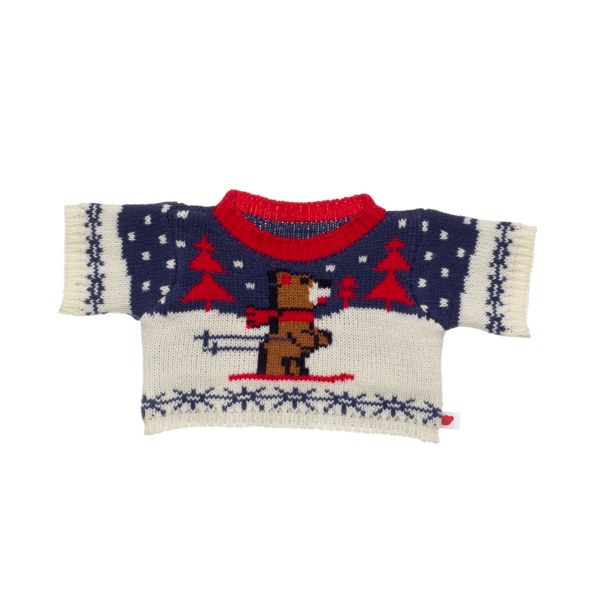 Pullover mit Ski-Motiv