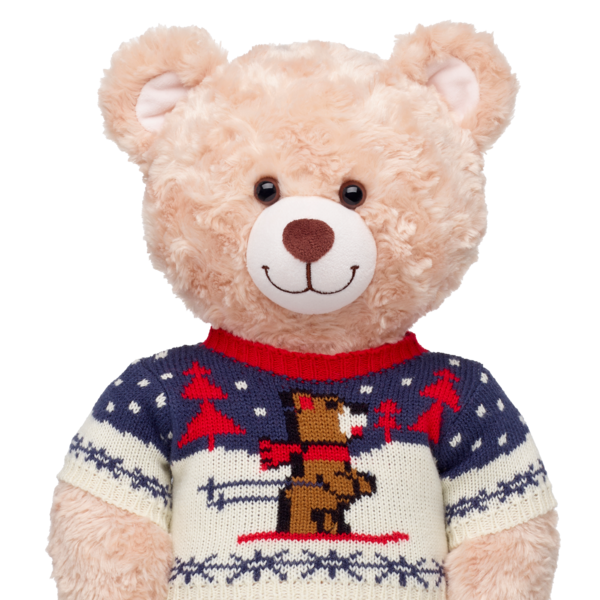 Pullover mit Ski-Motiv
