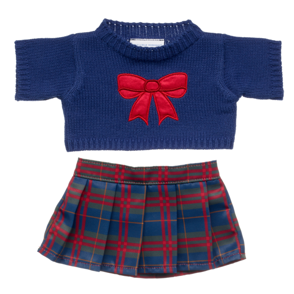 Pullover- und Rock-Set