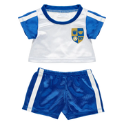 Blau/Weißes Sportset