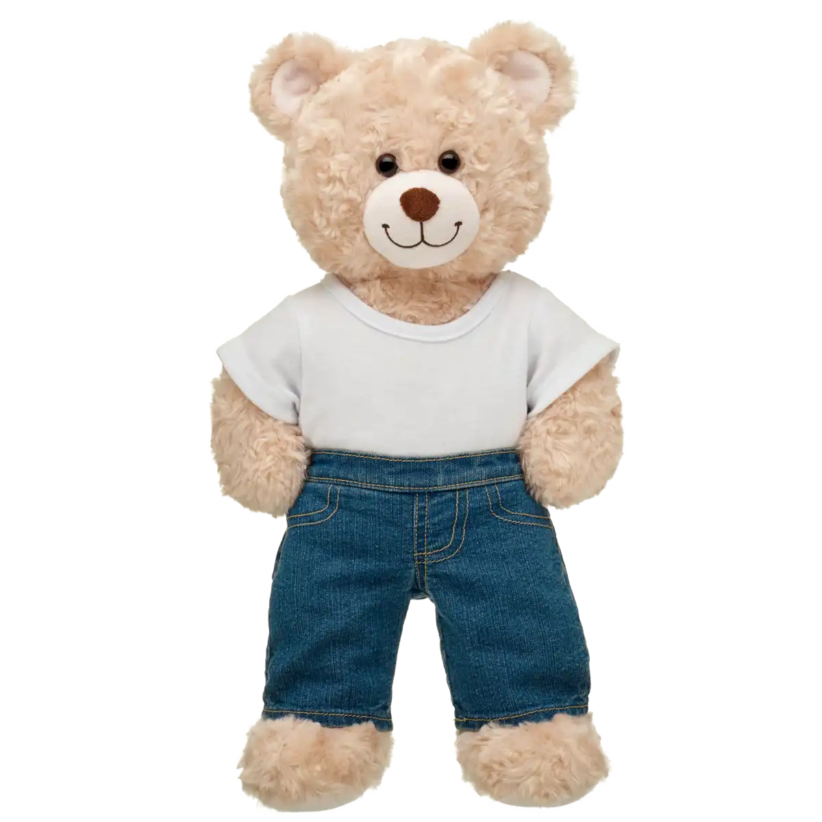 Blå denim jeans