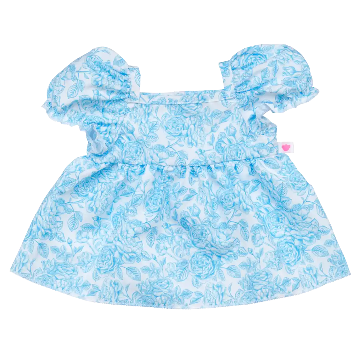 Blue Floral kjole