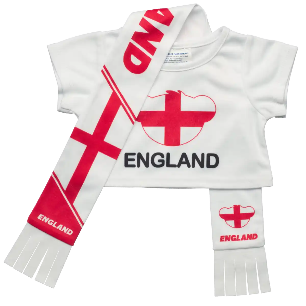 England T-Shirt und Schal Set