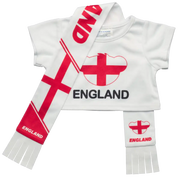 England T-Shirt und Schal Set