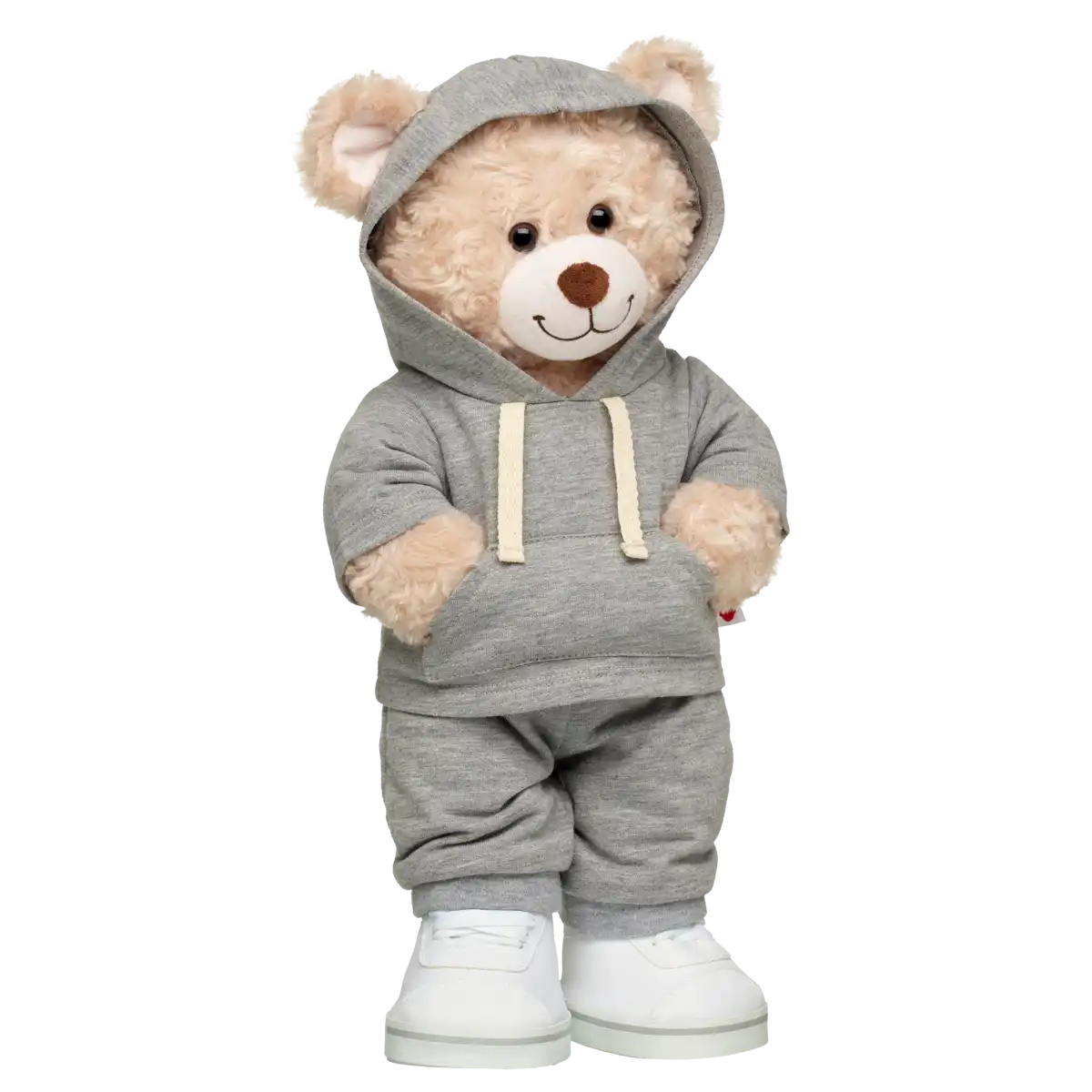 Grauer Hoodie
