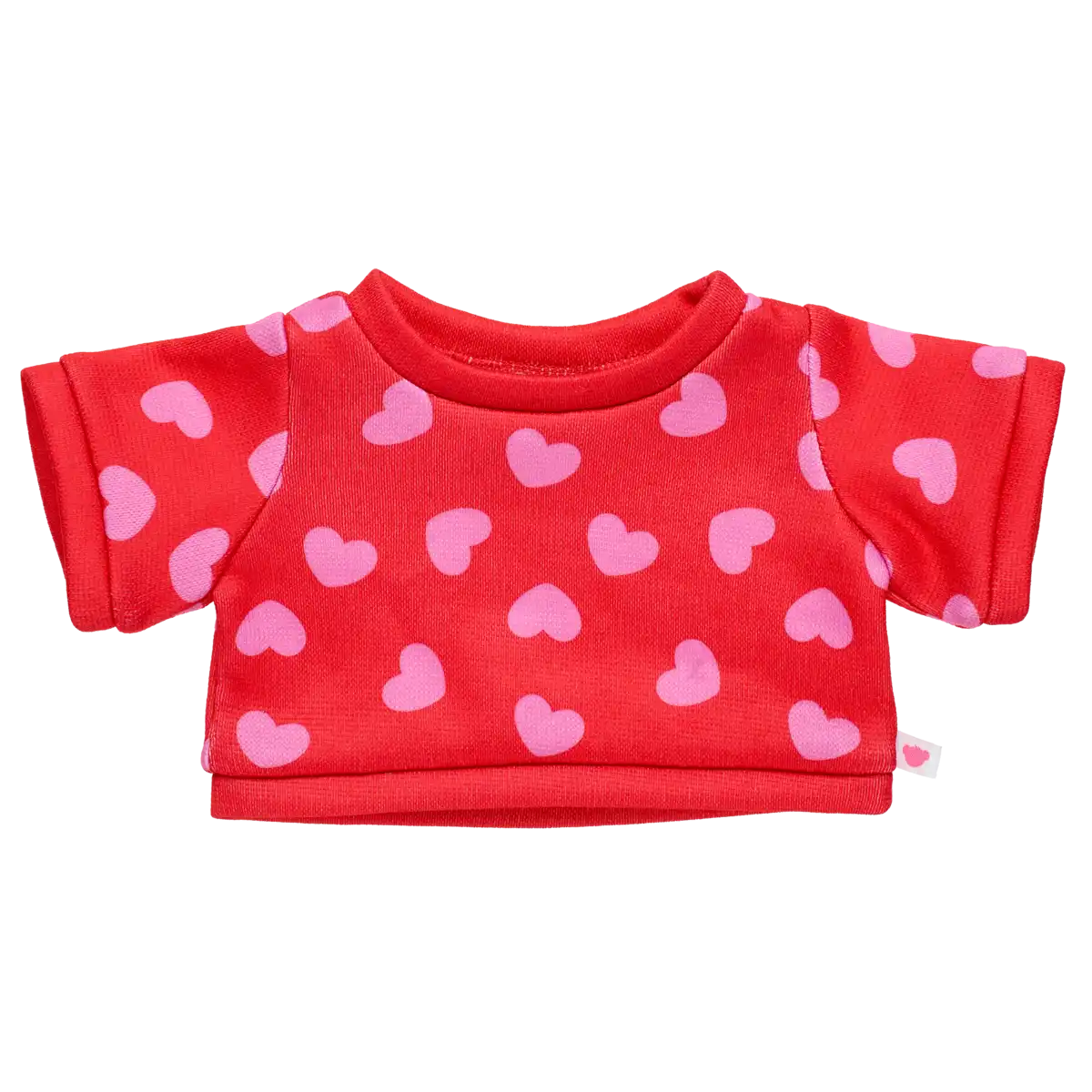 Herzbedruckter Pullover