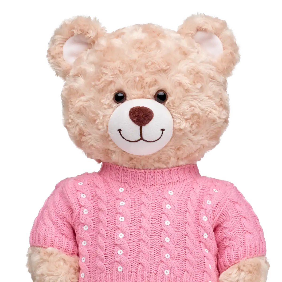 Pink sequin sweater
