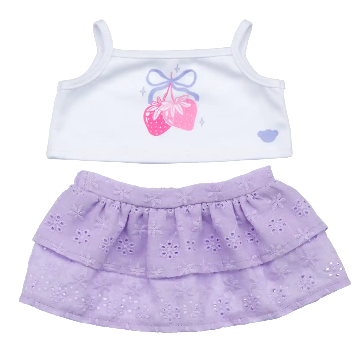 Purple Eyelet sæt