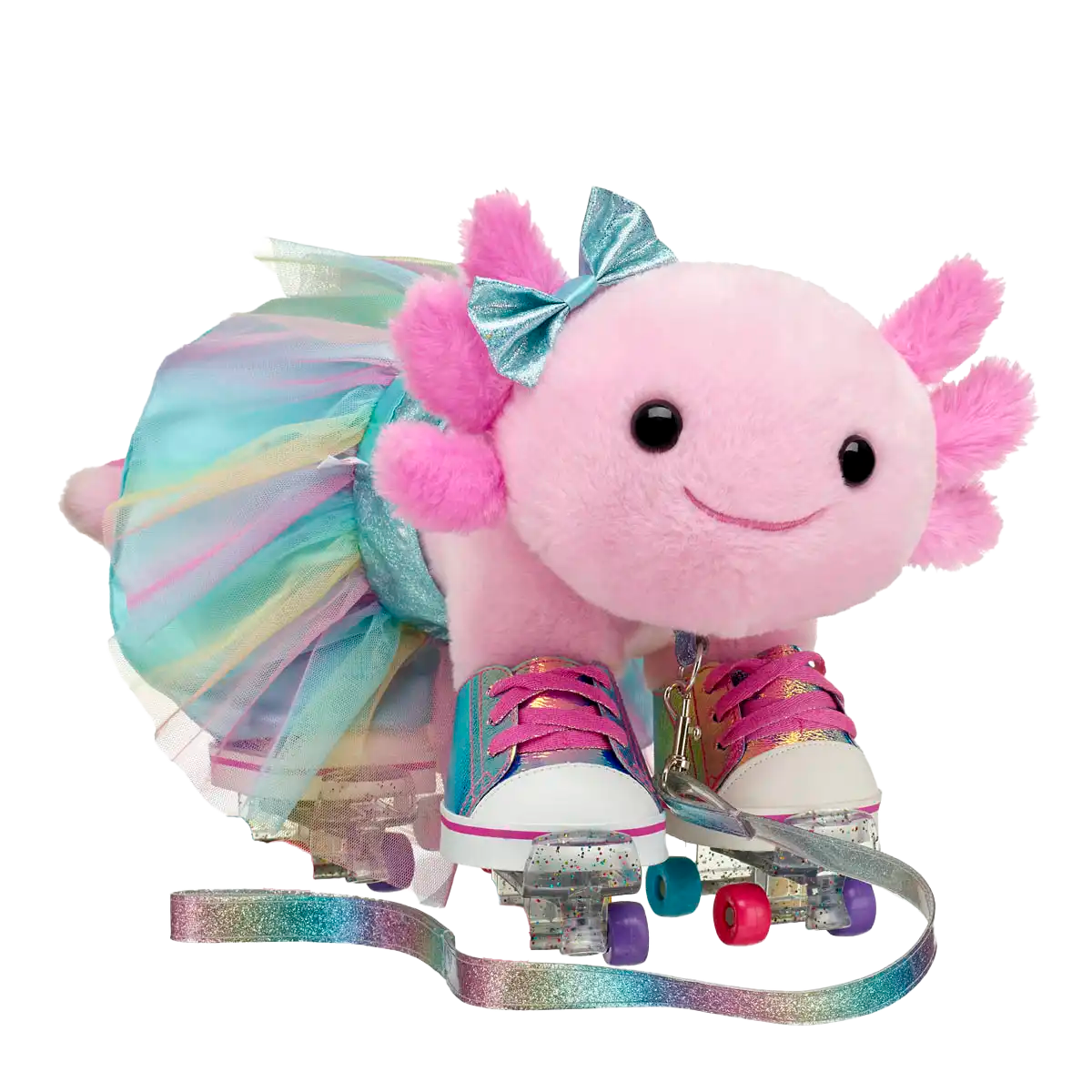 Regenbogen-Rollschuhe