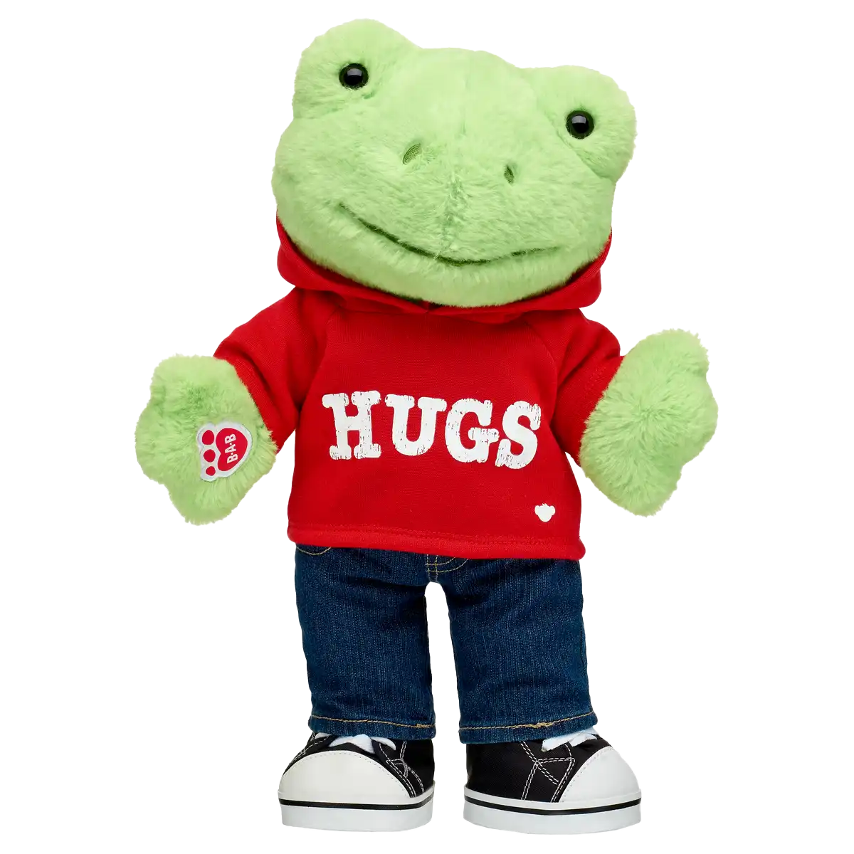 Roter Hugs-Hoodie