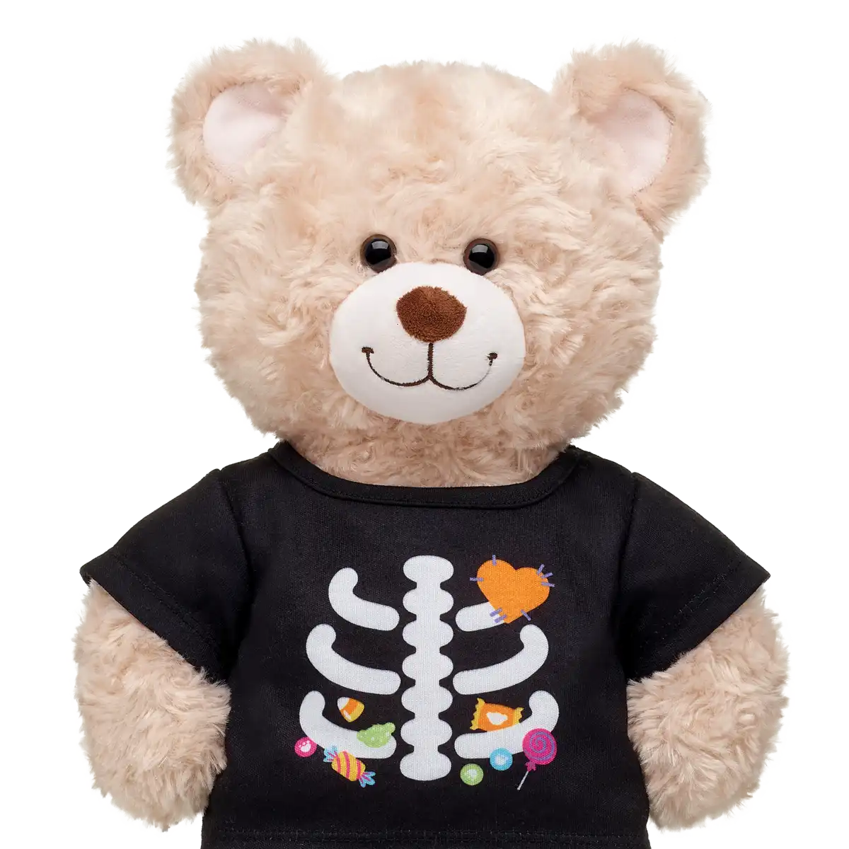 Schwarzes T-Shirt m. Skelett