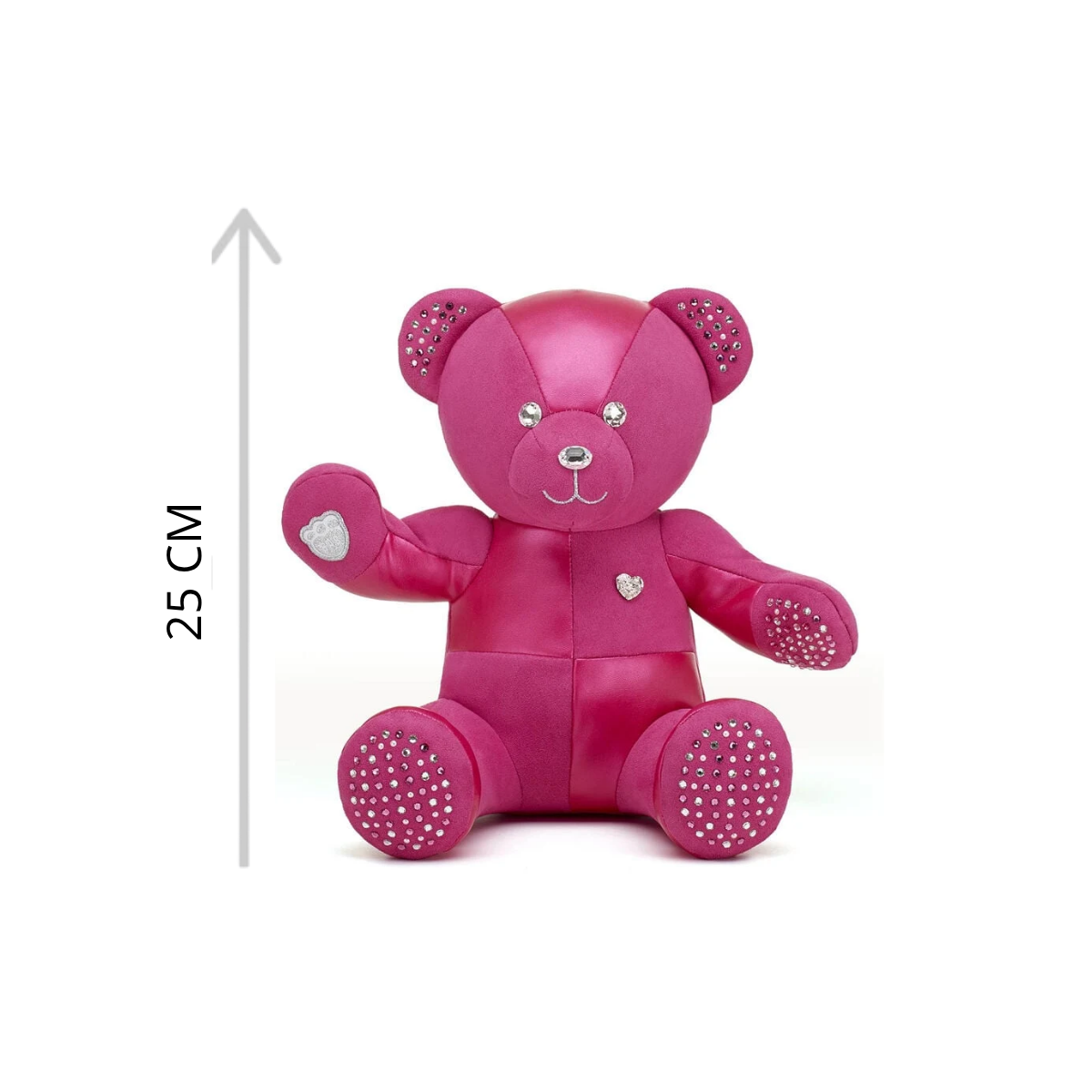 Shimmering Heart Build-A-Bear Sammlerstück mit Swarovski® Kristallen und Perlen